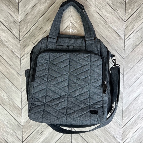 lug Bags Lug Quilted Carryall Ranger Xl Heather Gray Poshmark